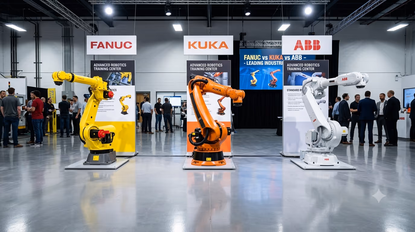 Как да изберем: FANUC vs KUKA vs ABB