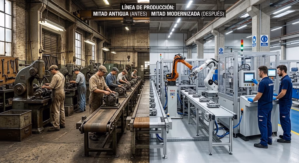 Combien coûte un retrofit de ligne de production ?