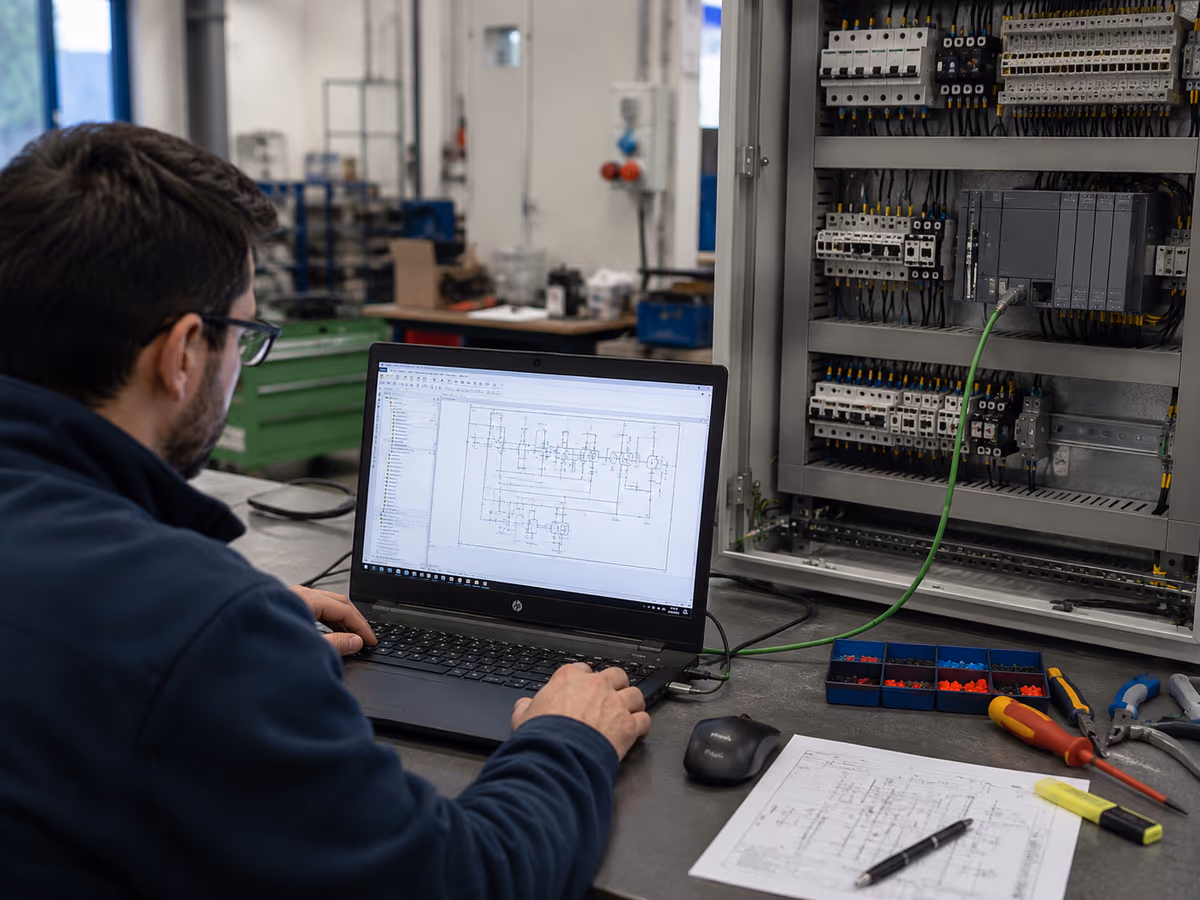 Diseño de cuadros eléctricos industriales: fases y errores