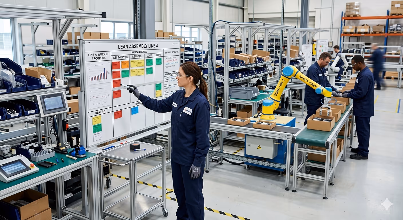 Lean Manufacturing y automatización industrial